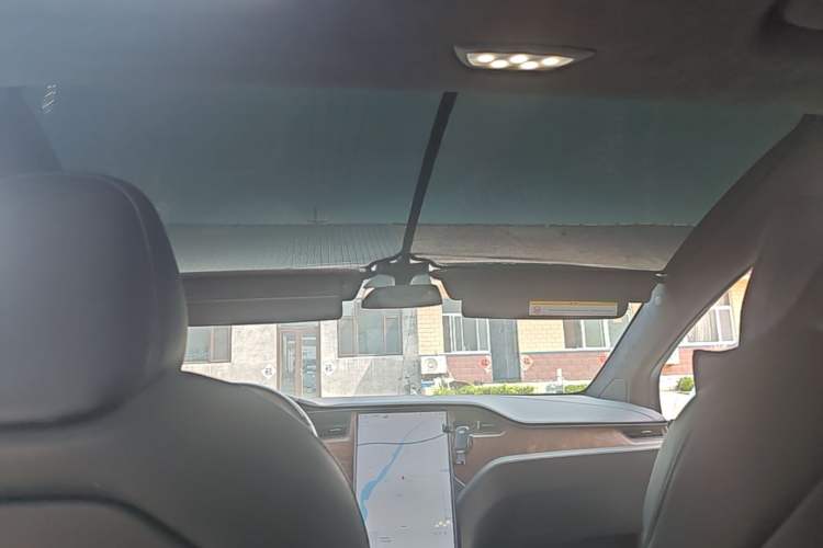 Used Tesla Model X 2019 Long-Range Version Headliner
