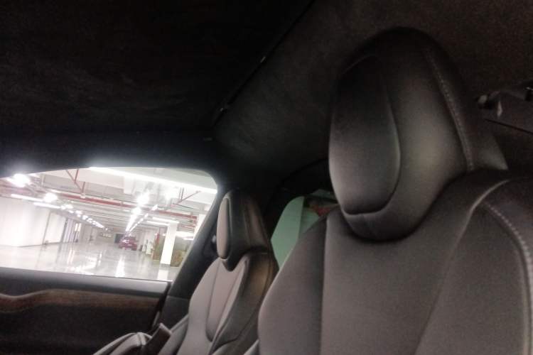 Used Tesla Model X 2019 Long-Range Version Headliner