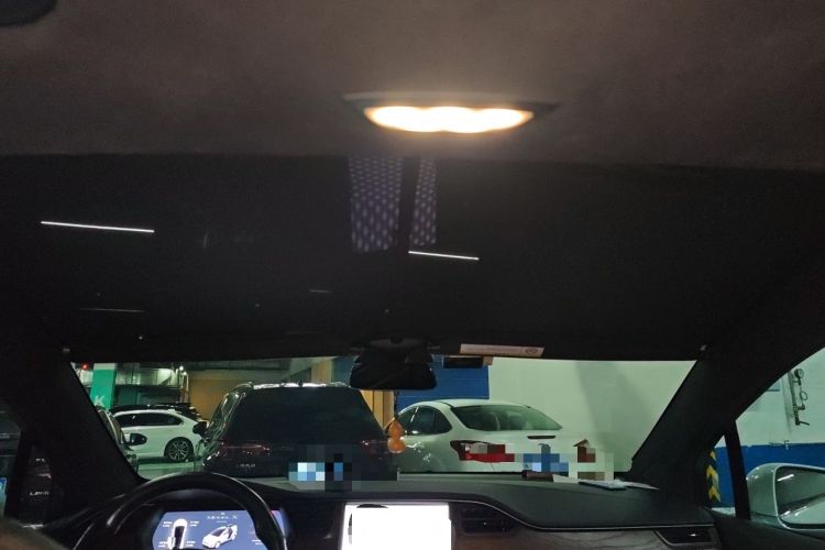 Used Tesla Model X 2019 Long-Range Version Headliner
