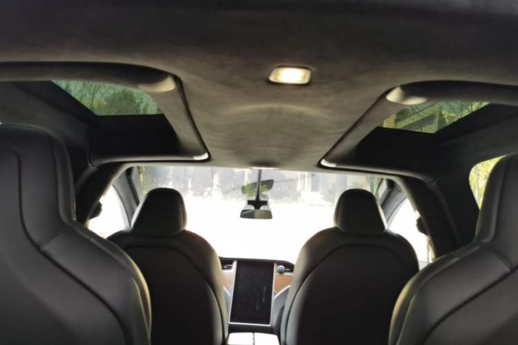 Used Tesla Model X 2019 Long-Range Version Headliner