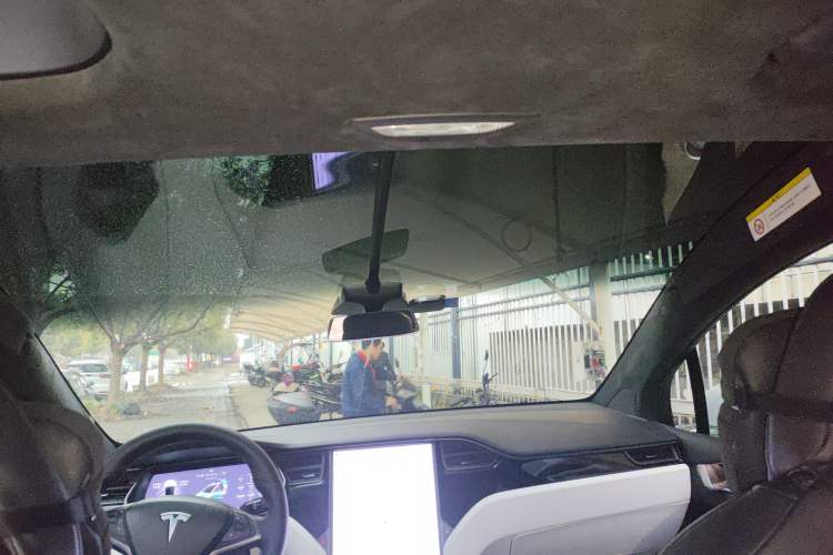 Used Tesla Model X 2019 Long-Range Version Headliner