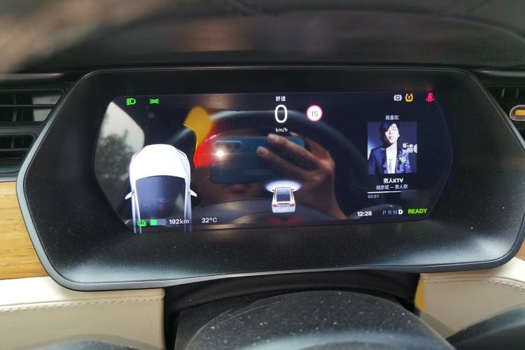 Used Tesla Model X 2019 Long-Range Version Instrument Cluster