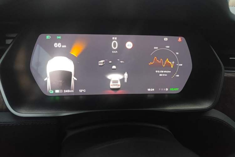 Used Tesla Model X 2019 Long-Range Version Instrument Cluster
