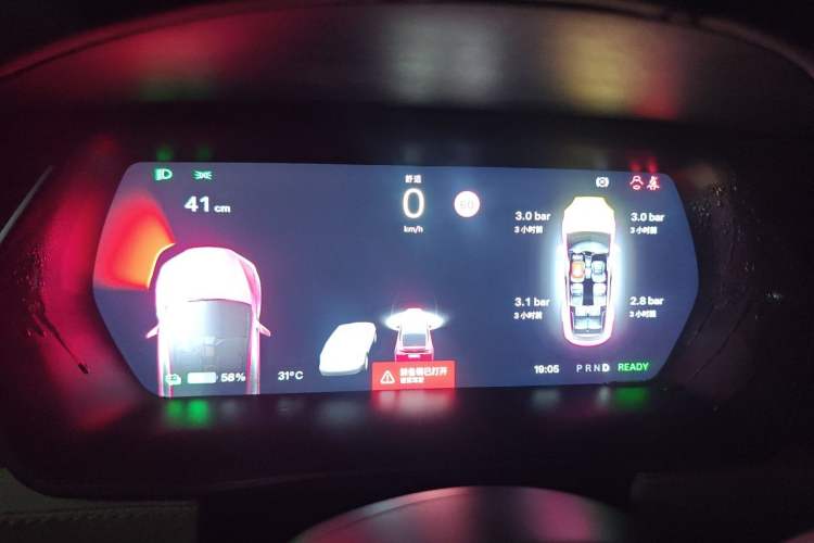 Used Tesla Model X 2019 Standard Range Version Instrument Cluster