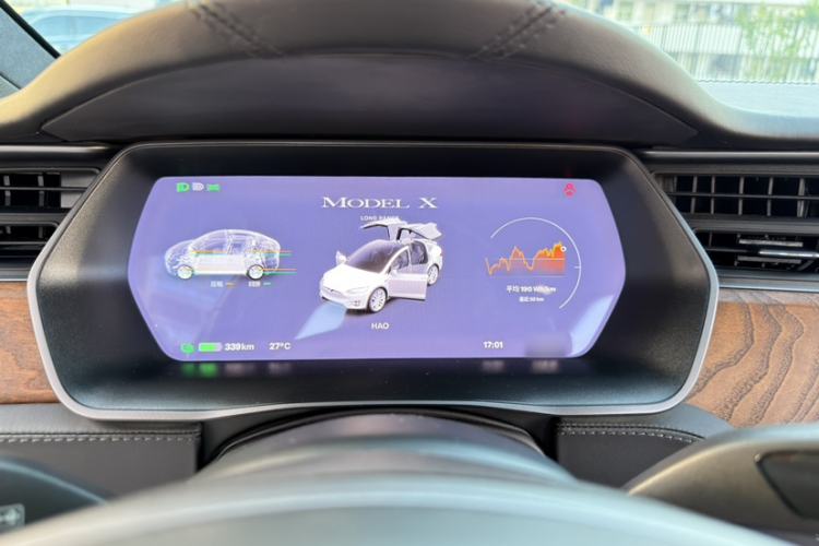 Used Tesla Model X 2019 Long-Range Version Instrument Cluster