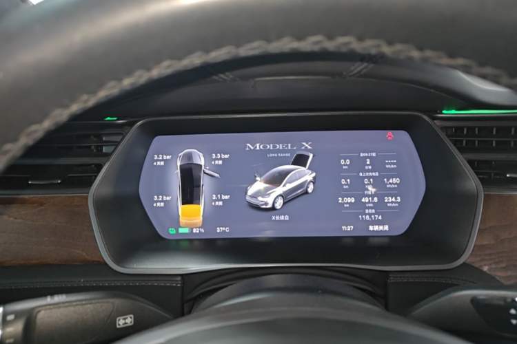 Used Tesla Model X 2019 Long-Range Version Instrument Cluster