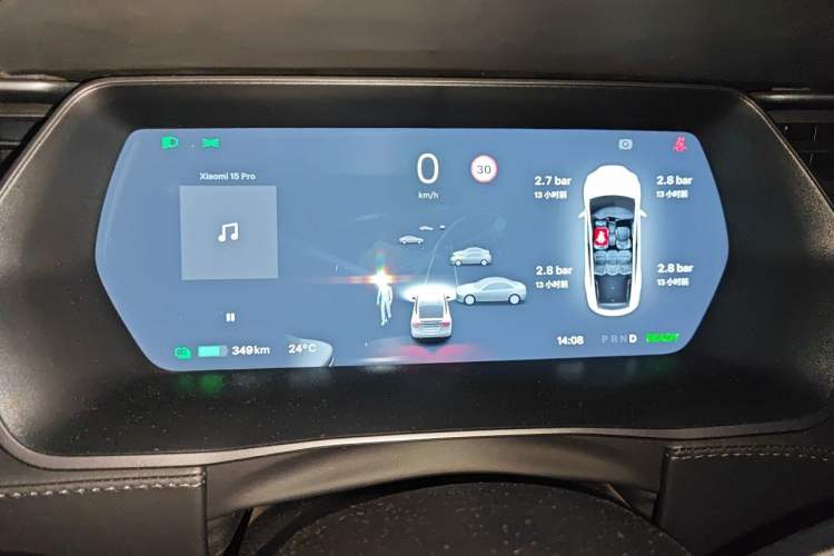 Used Tesla Model X 2019 Long-Range Version Instrument Cluster