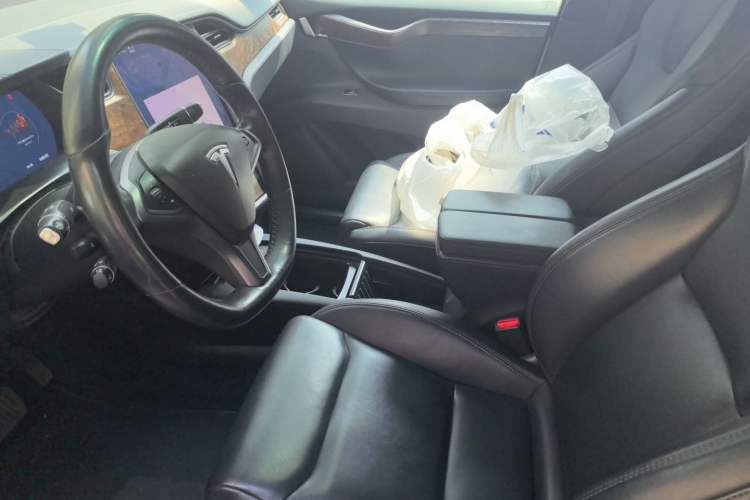 Used Tesla Model X 2019 Long-Range Version Left Front Seat