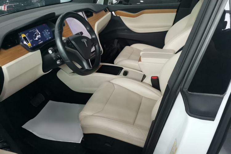 Used Tesla Model X 2019 Long-Range Version Left Front Seat