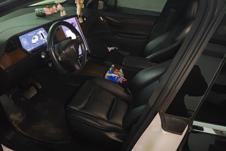 Used Tesla Model X 2019 Long-Range Version Left Front Seat