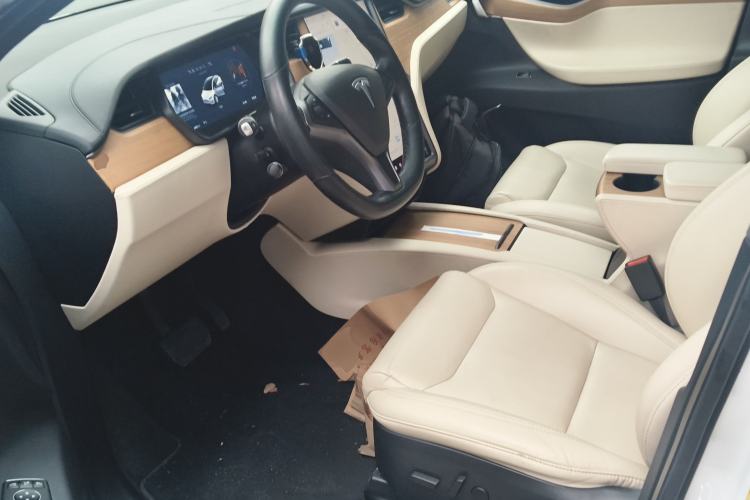 Used Tesla Model X 2019 Long-Range Version Left Front Seat