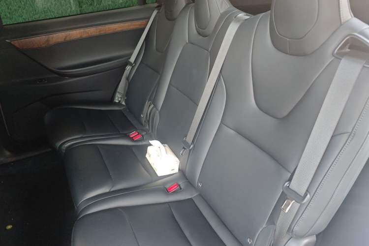 Used Tesla Model X 2019 Long-Range Version Left Rear Seat
