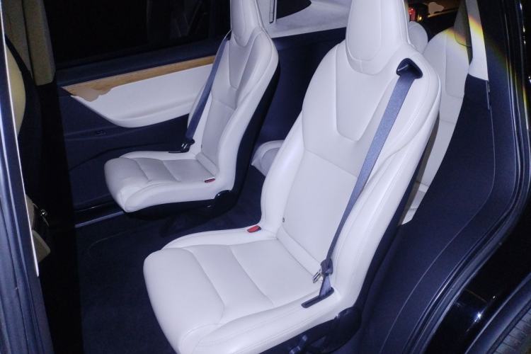 Used Tesla Model X 2019 Long-Range Version Left Rear Seat