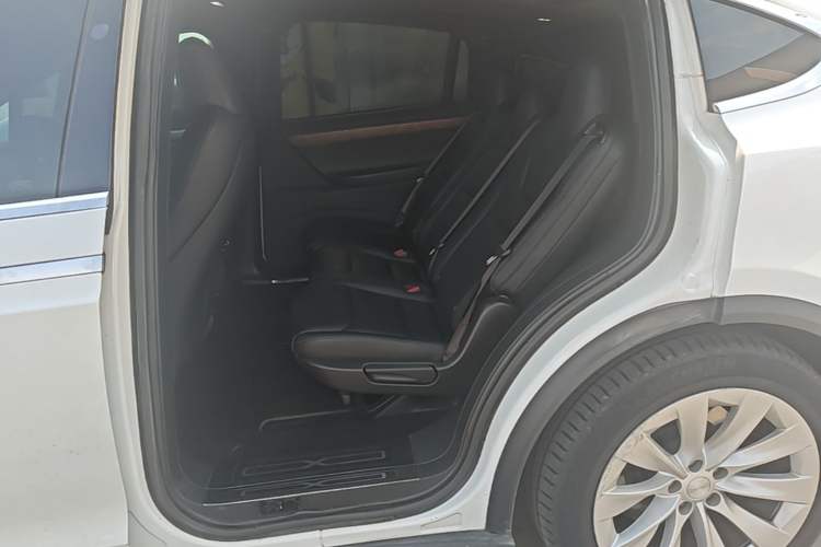 Used Tesla Model X 2019 Long-Range Version Left Rear Seat