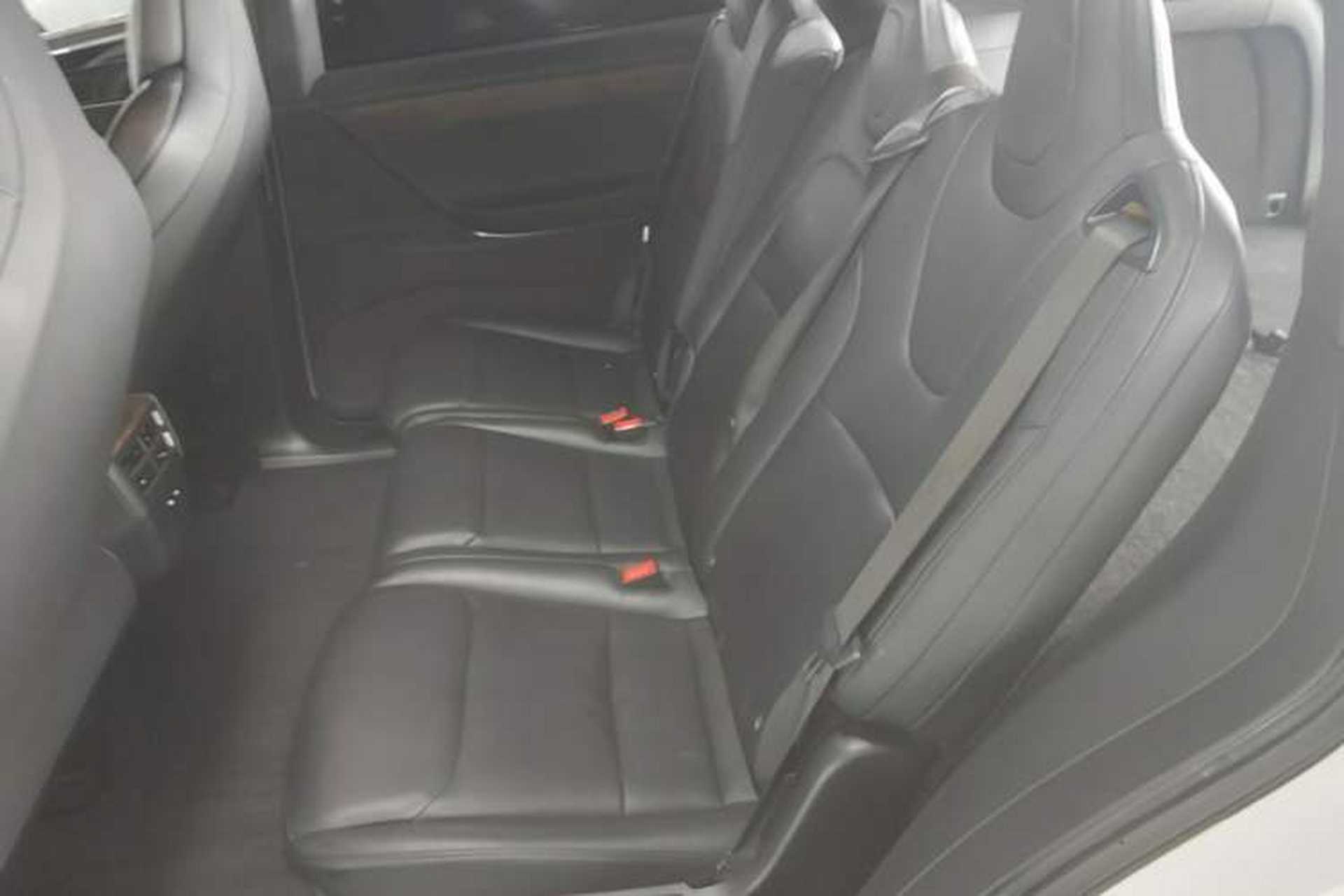 Used Tesla Model X 2019 Long-Range Version Left Rear Seat