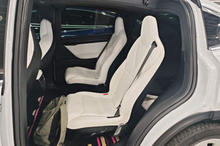 Used Tesla Model X 2019 Long-Range Version Left Rear Seat