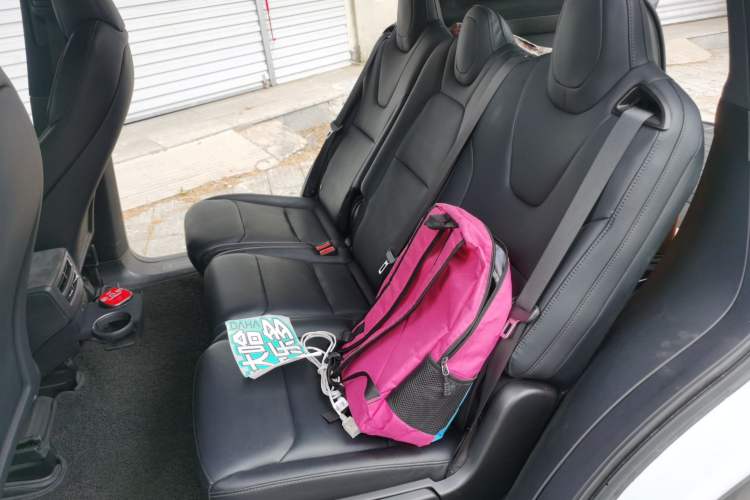 Used Tesla Model X 2019 Long-Range Version Left Rear Seat