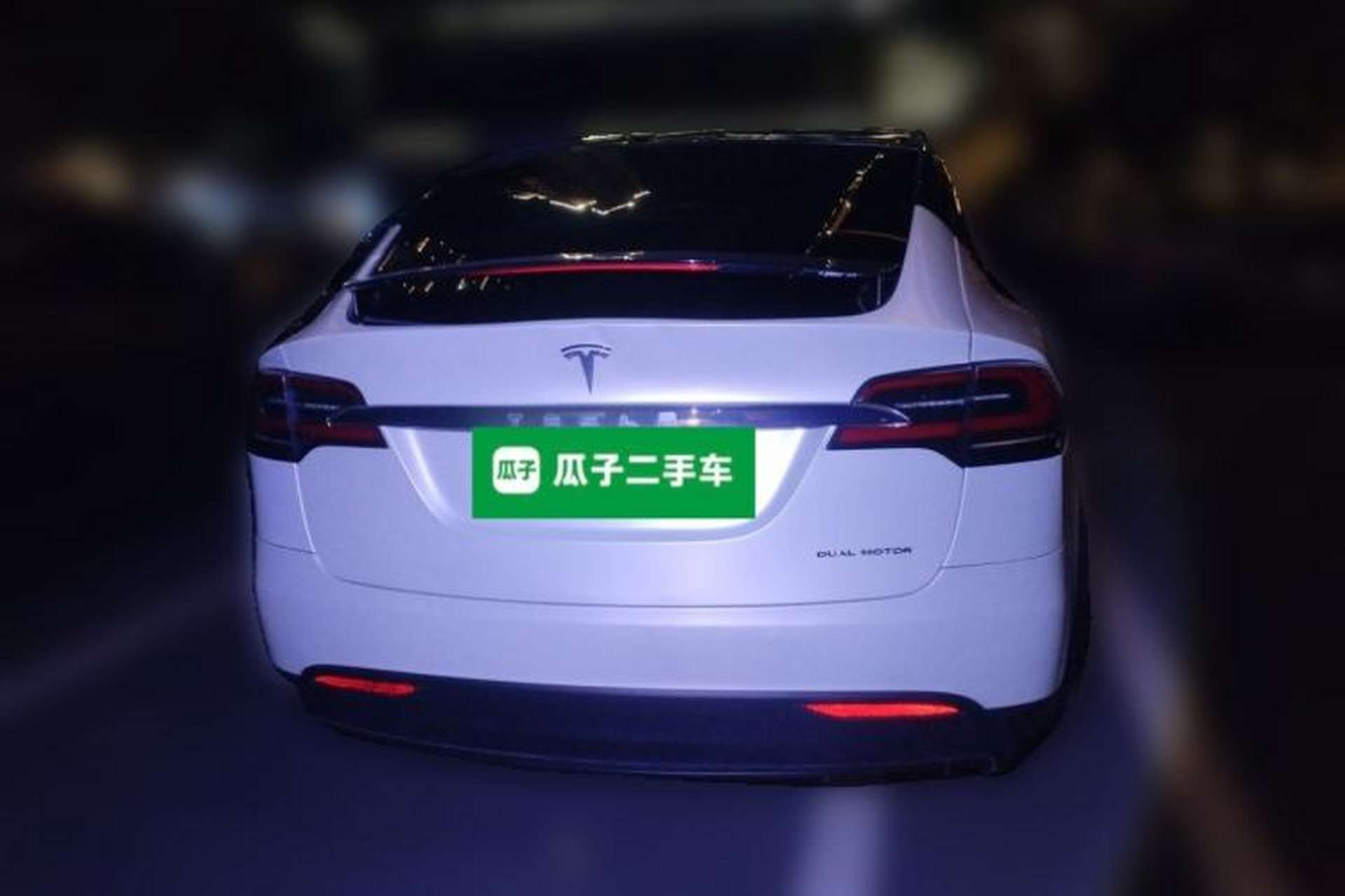 Used Tesla Model X 2019 Long-Range Version Rear
