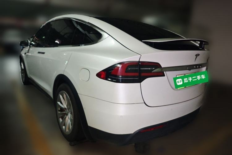 Used Tesla Model X 2019 Standard Range Version Rear Left 45 Deg