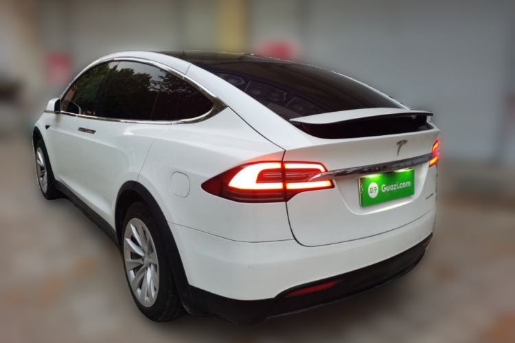 Used Tesla Model X 2019 Long-Range Version Rear Left 45 Deg