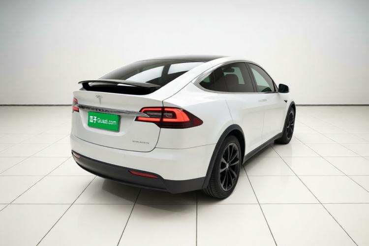 Used Tesla Model X 2019 Long-Range Version Rear Right 45 Deg