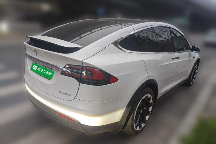 Used Tesla Model X 2019 Long-Range Version Rear Right 45 Deg