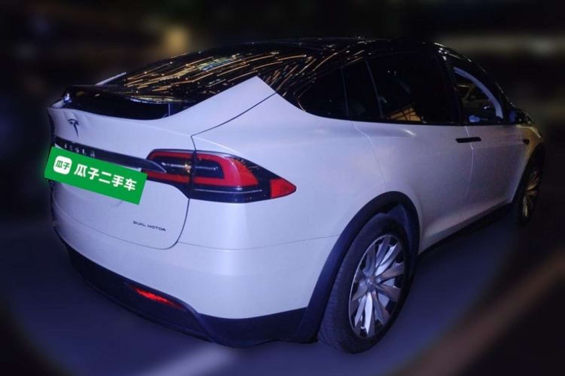 Used Tesla Model X 2019 Long-Range Version Rear Right 45 Deg