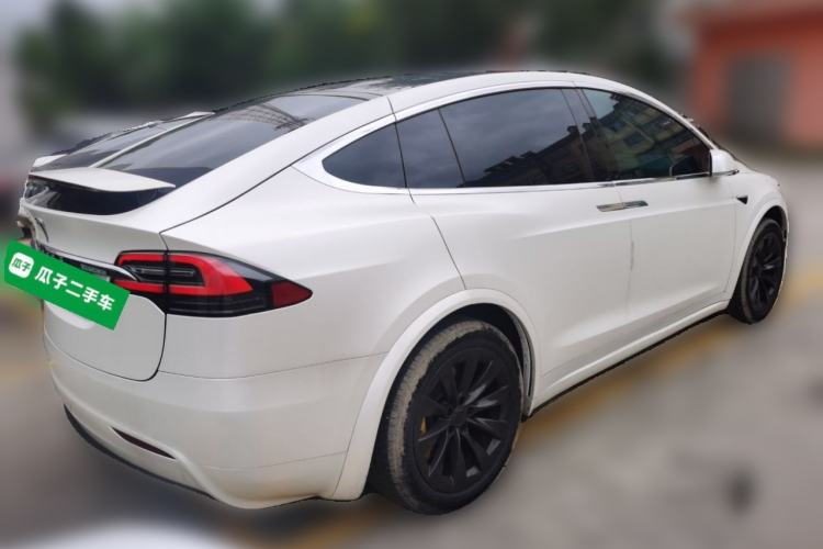 Used Tesla Model X 2019 Long-Range Version Rear Right 45 Deg