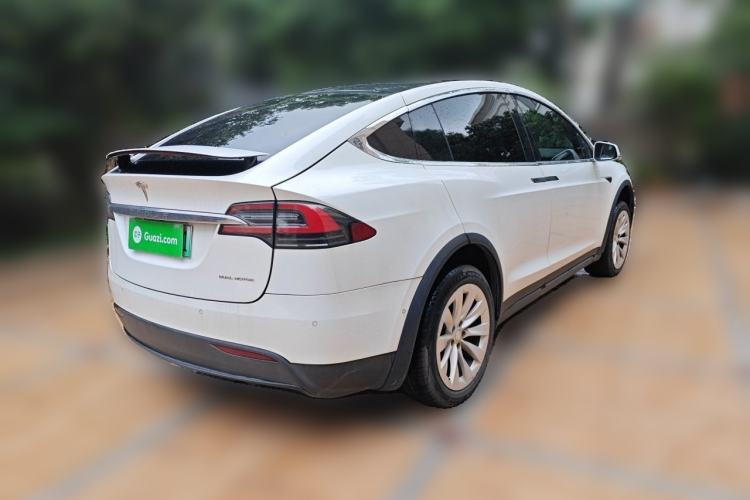 Used Tesla Model X 2019 Long-Range Version Rear Right 45 Deg