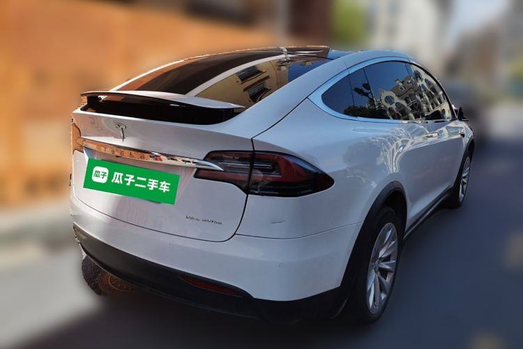Used Tesla Model X 2019 Long-Range Version Rear Right 45 Deg