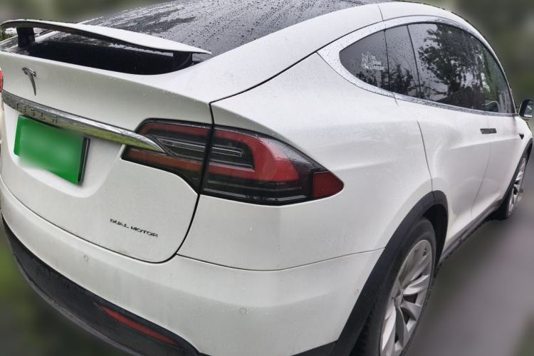 Used Tesla Model X 2019 Long-Range Version Rear Right 45 Deg