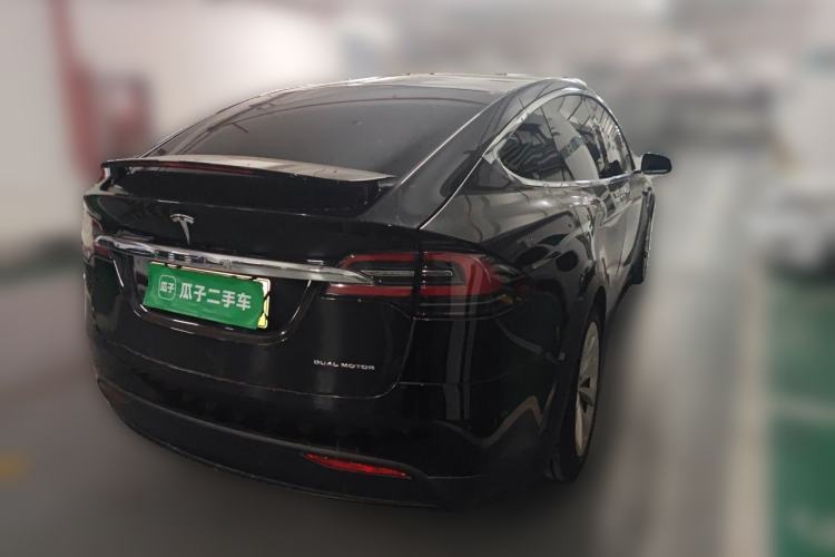 Used Tesla Model X 2019 Long-Range Version Rear Right 45 Deg