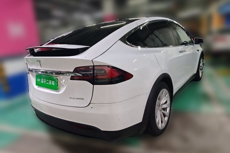 Used Tesla Model X 2019 Long-Range Version Rear Right 45 Deg