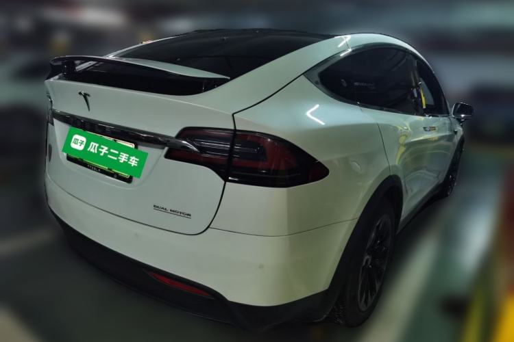 Used Tesla Model X 2019 Long-Range Version Rear Right 45 Deg