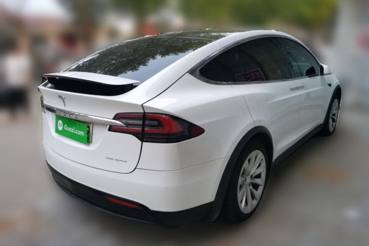 Used Tesla Model X 2019 Long-Range Version Rear Right 45 Deg