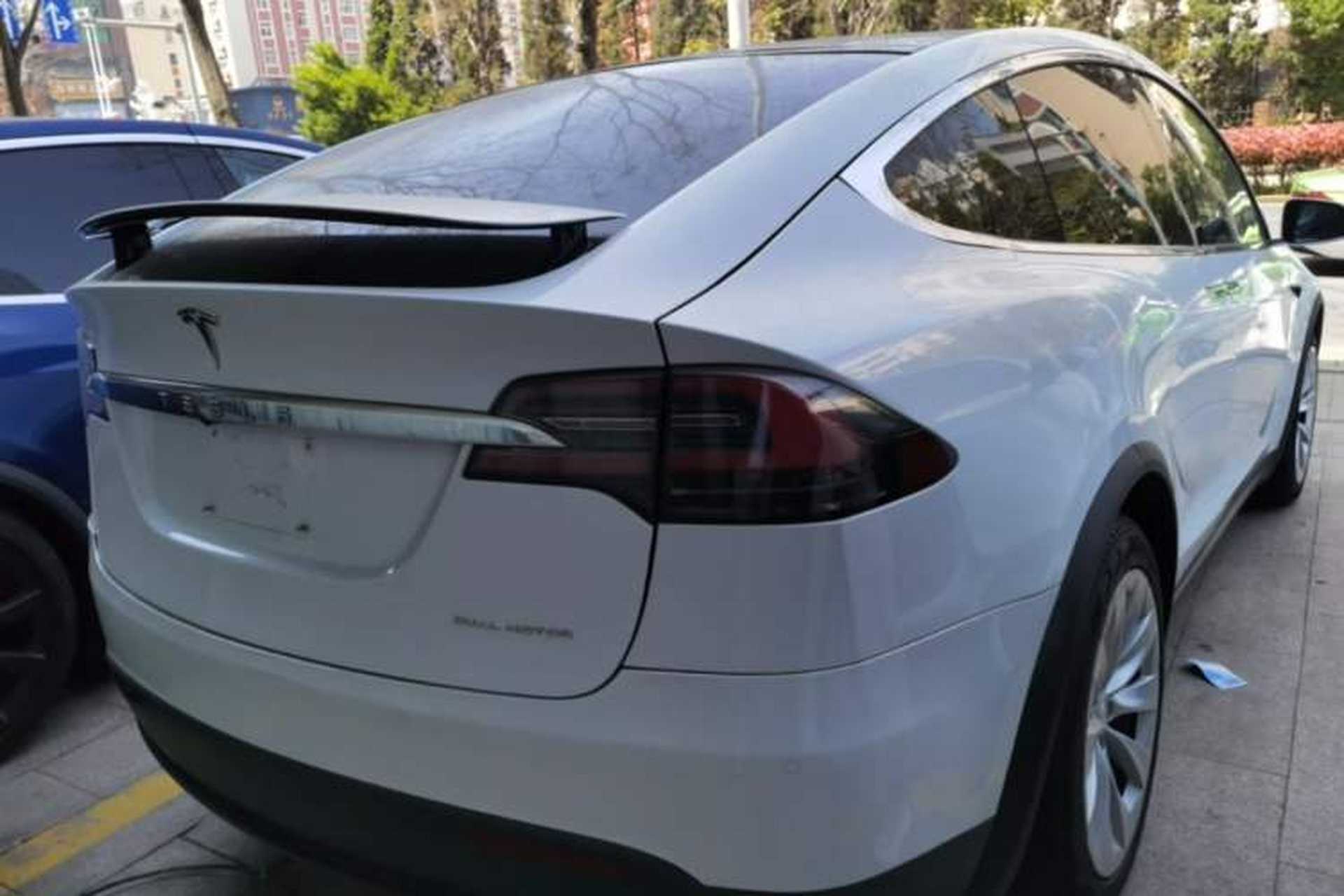 Used Tesla Model X 2019 Long-Range Version Rear Right 45 Deg
