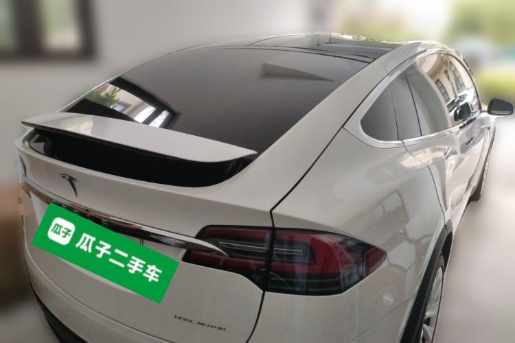 Used Tesla Model X 2019 Long-Range Version Rear Right 45 Deg
