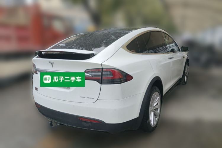 Used Tesla Model X 2019 Long-Range Version Rear Right 45 Deg