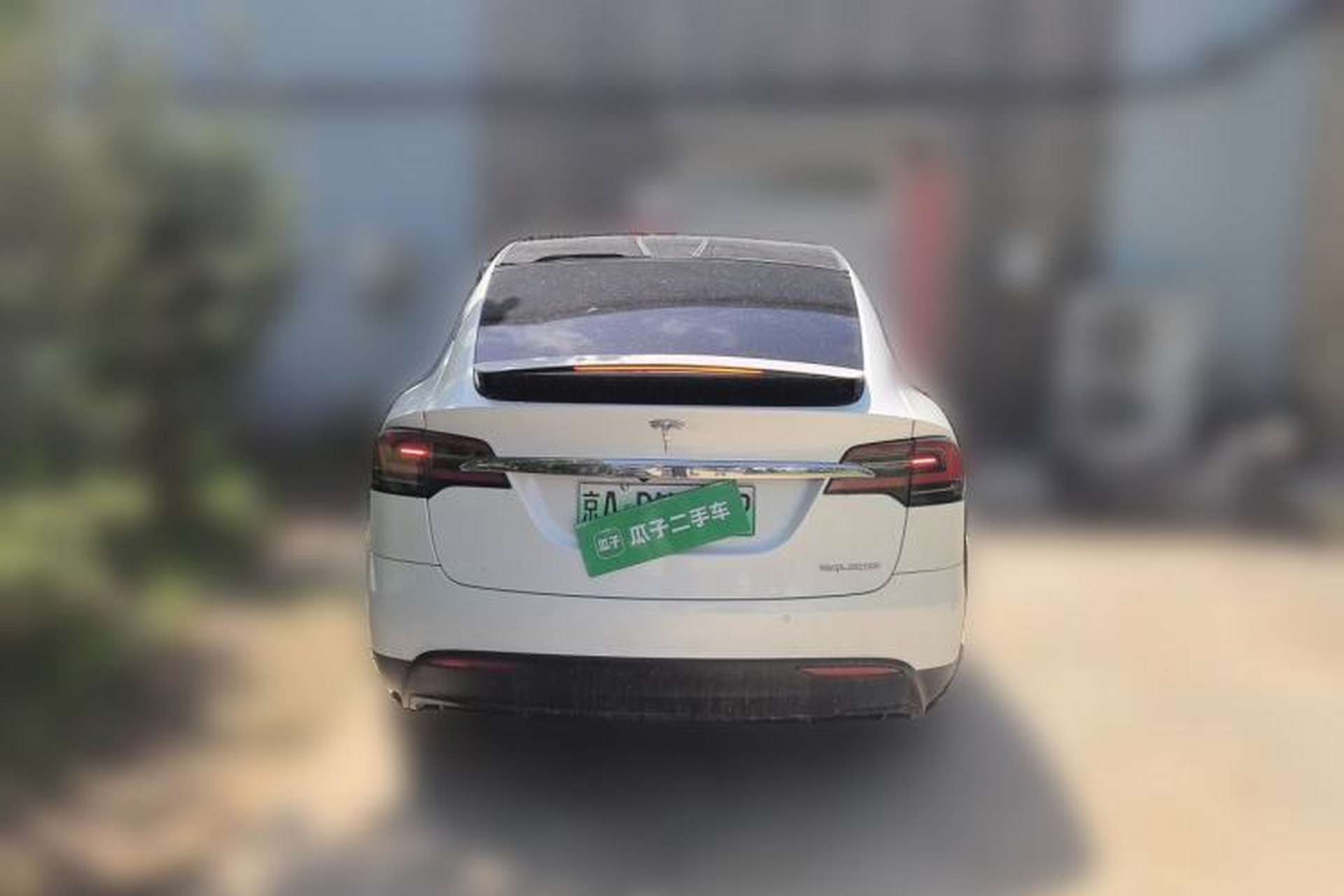 Used Tesla Model X 2019 Performance High-Performance Edition Rear