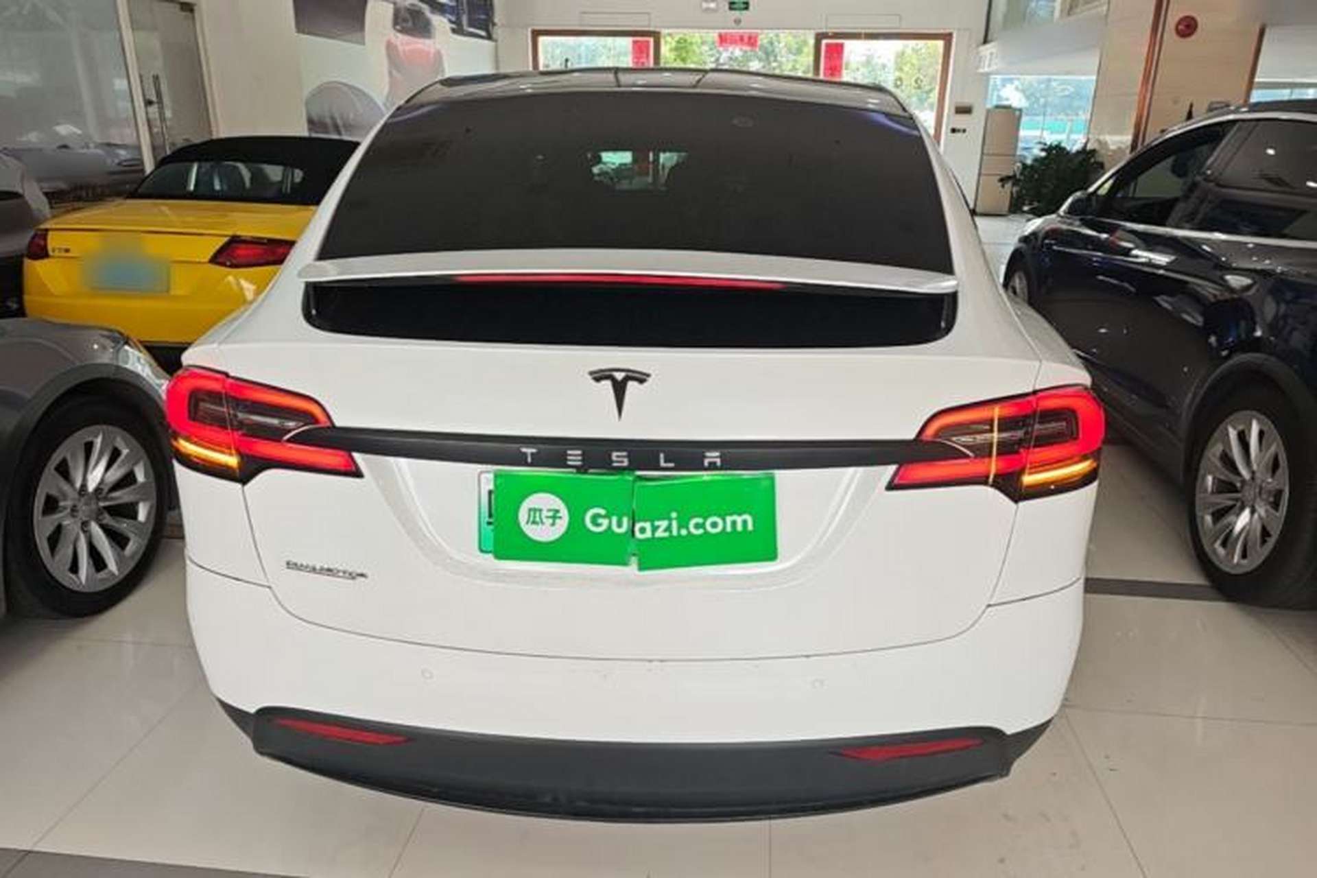 Used Tesla Model X 2019 Long-Range Version Rear