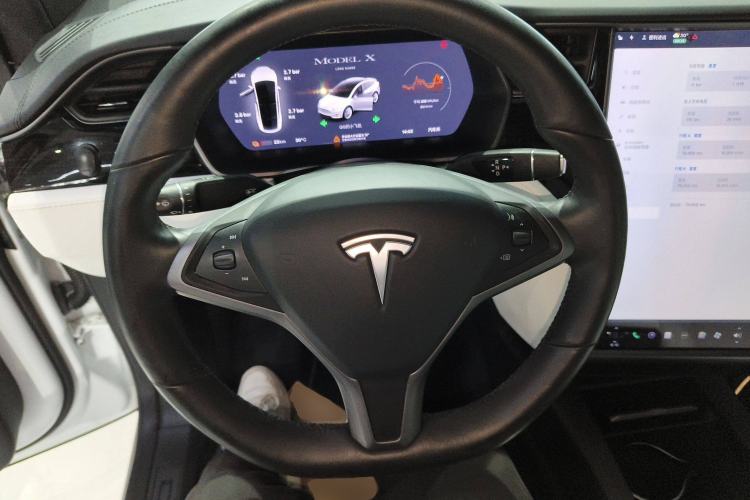 Used Tesla Model X 2019 Long-Range Version Steering Wheel