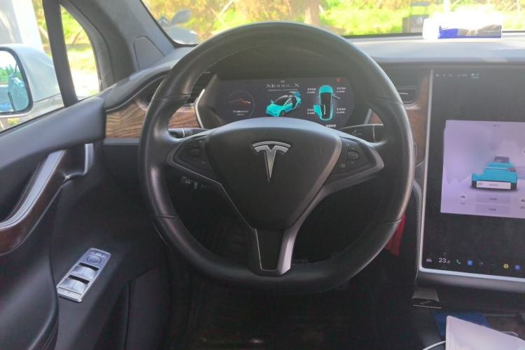 Used Tesla Model X 2019 Performance High-Performance Edition Steering Wheel