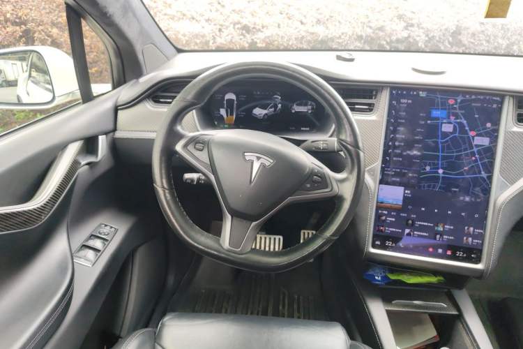 Used Tesla Model X 2019 Performance High-Performance Edition Steering Wheel