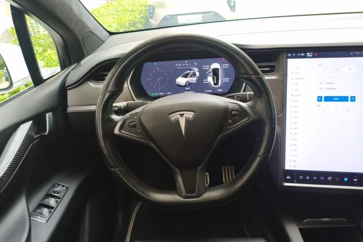 Used Tesla Model X 2019 Performance High-Performance Edition Steering Wheel