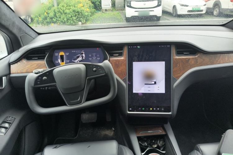 Used Tesla Model X 2019 Long-Range Version Steering Wheel