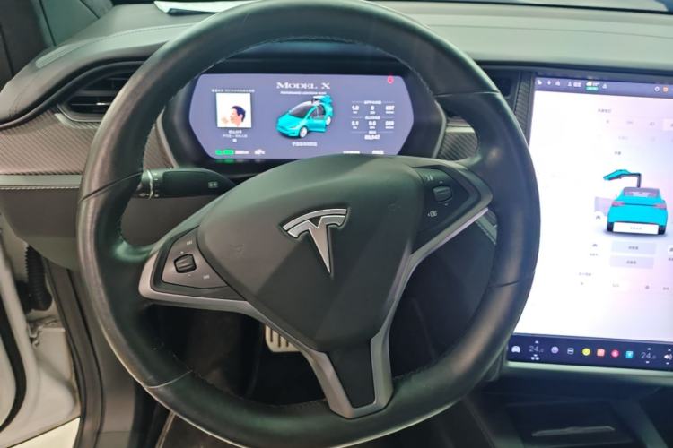 Used Tesla Model X 2019 Performance High-Performance Edition Steering Wheel