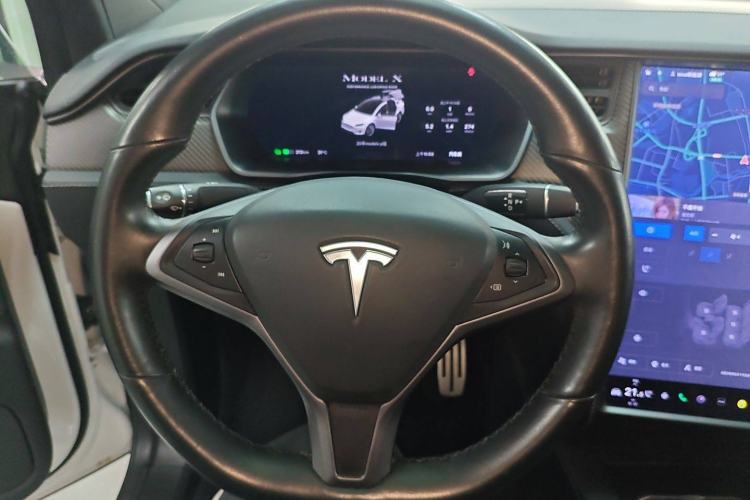 Used Tesla Model X 2019 Performance High-Performance Edition Steering Wheel