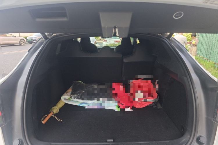 Used Tesla Model X 2019 Long-Range Version Trunk