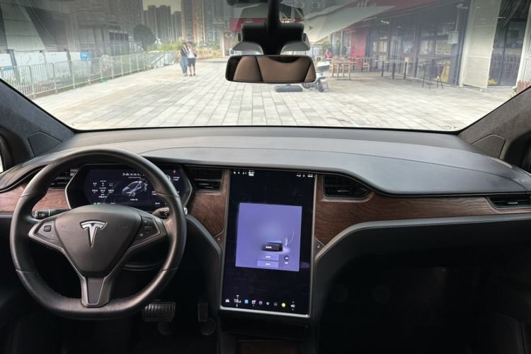 Used Tesla Model X 2020 Long-Range Upgrade Version Audio And AC Panel