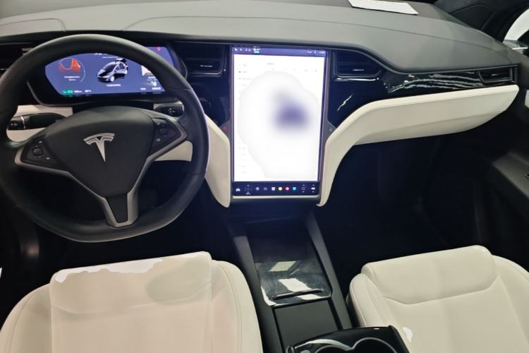 Used Tesla Model X 2020 Long-Range Upgrade Version Center Console